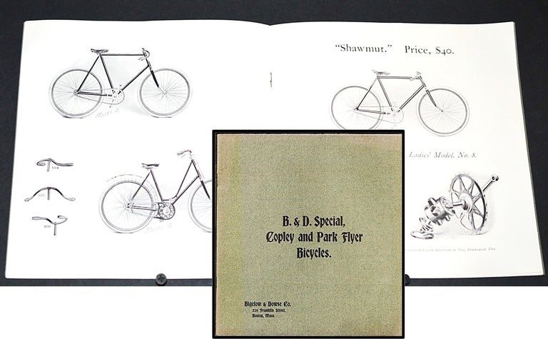 Item #013878 1899 Copley and Park Flyer Bicycle Catalogue Bigelow & Dowse Co. Boston Mass. Bigelow, Dowse Co.