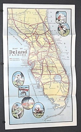 DeLand The Athens of Florida [On back cover: DeLand, Fla. The Educational Center of Florida. Famous for its climate and citrus.]