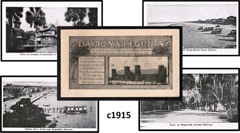 Item #013911 [Floridiana] Daytona, Florida c1915 photo book. Compliments of R. L. Smith, Co.