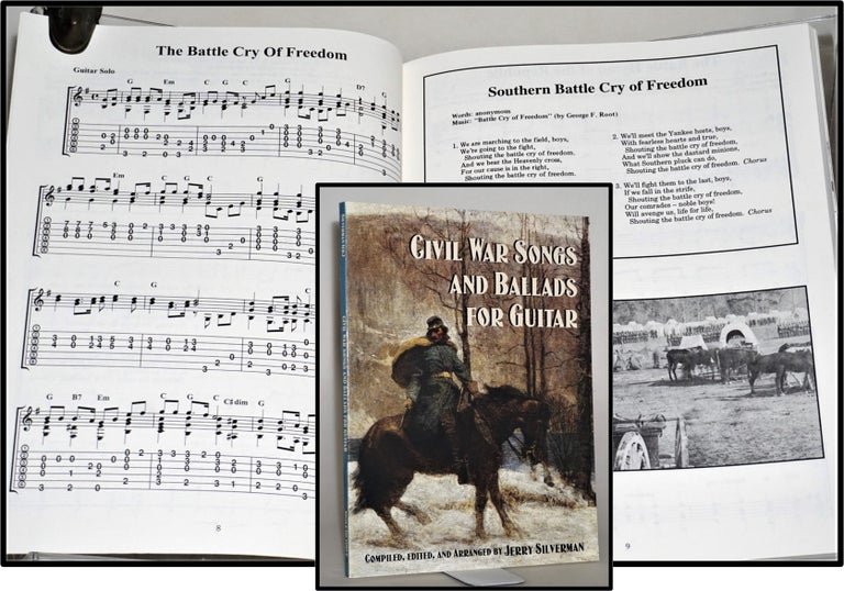 Item #014064 Civil War Songs and Ballads for Guitar. Jerry Silverman.