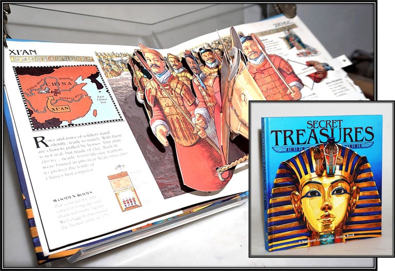 Item #014264 [Pop-Up] Secret Treasures (A National Geographic Action Book). Catherine Howell.