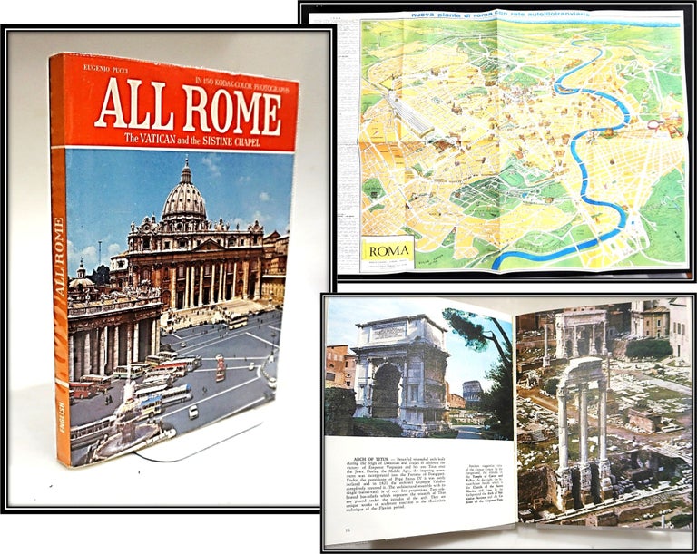 Item #014286 All Rome. The Vatican and the Sistine Chapel 150 Kodak Color Photographs. Eugenio Pucci, Nancy Wolfers Mazzoni.