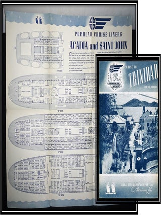 Item #014361 Cruise to Trinidad and the Islands. Alcoa Steamship Company. Aluminum Line. Alcoa...