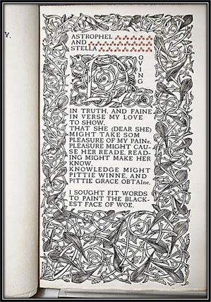 [Vale Press] The Sonnets of Sir Philip Sidney