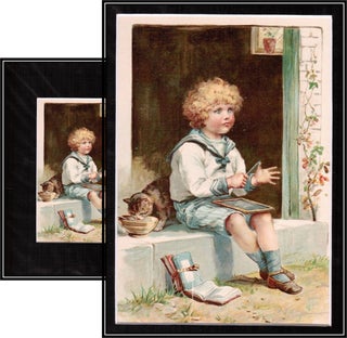 Item #014419 'Multiplication in Vexation' Color Lithograph c1880. from Mother Goose's Nursery Rhymes