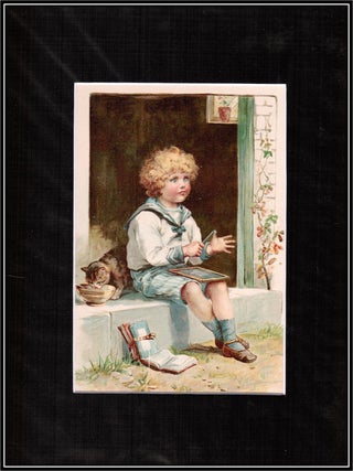 'Multiplication in Vexation' Color Lithograph c1880