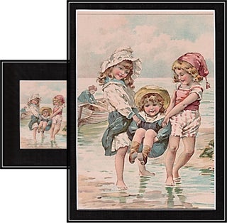 Item #014420 'If All The Seas Were One Sea'. Color Lithograph c1880. from Mother Goose's...