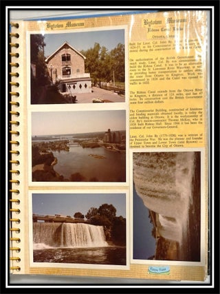 Scrapbook of a Trip to Ontario, Canada in 1979