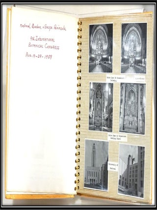 Scrapbook of a Trip to Montreal, Quebec and the Gaspe Peninsula, August 1959