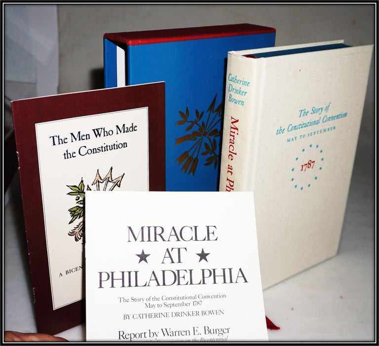 Item #014509 Miracle at Philadelphia: The Story of the Constitutional Convention May to September 1787. Bowen Catherine Drinker, Henry Stelle Commanger.