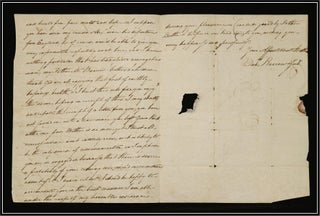 [Havana, Cuba, Legal Affairs; 19th century letters] Letter dated January 1, 1818.