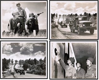 Item #014548 Four 10 by 8-inch US Military Photos. World War II Era