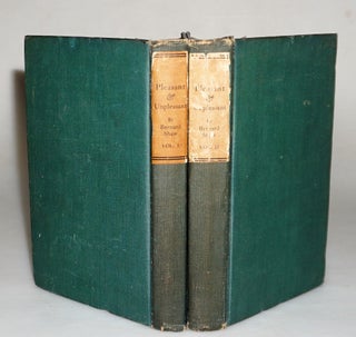 Item #014580 Plays: Pleasant and Unpleasant. 2 Volumes. First Volume, Containing the Three...