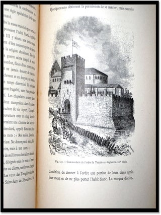 L'Ancienne France | La Chevalerie et les Croisades. Féodalité - Blason - Ordres Militaires. Ouvrage Illustré de 214 gravures et d une chromolithographie d après les grands ouvrages de Paul Lacroix sur le Moyen-Âge et la Renaissance.