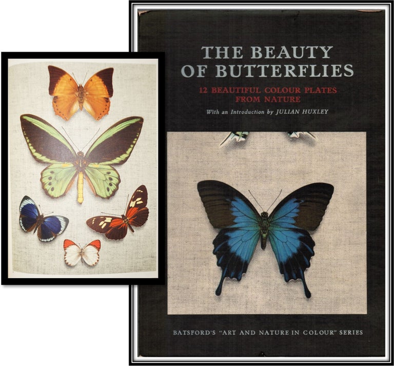 Item #014676 The Beauty of Butterflies: 12 Beautiful Colour Plates from Nature [Batsfords 'Art and Nature in Colour' Series]. Julian Huxley, Adolf Portman.