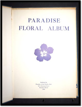 [Hawaii] Paradise Floral Album