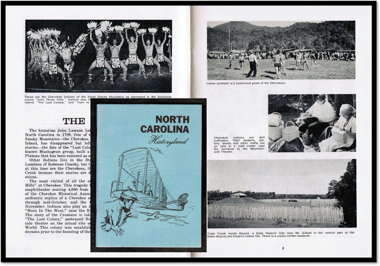 Item #014705 North Carolina Historyland. Revised edition c1970. North Carolina. Travel, Promotion Division.