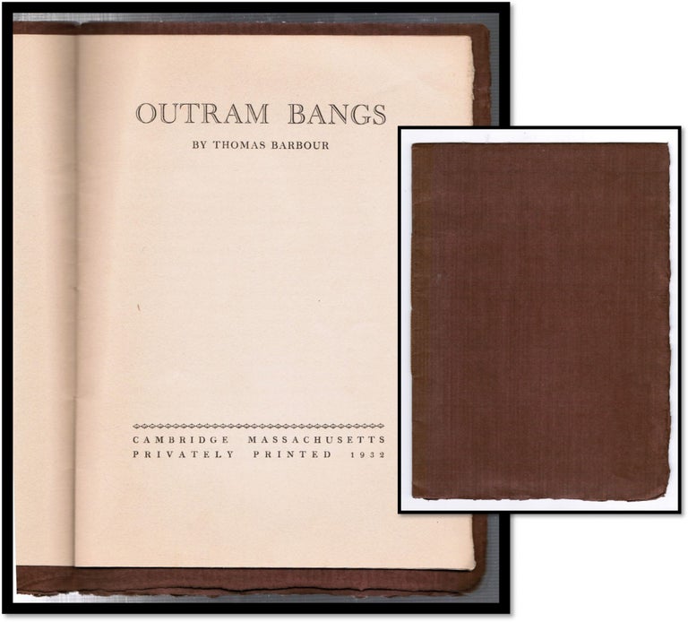 Item #014771 Outram Bangs. Thomas Barbour.