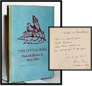 Item #014813 The Little Hill. Poems & Pictures by Harry Beln. Harry Beln