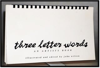 three letter words: an Artists Book