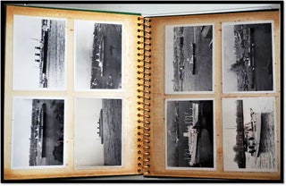 Vintage Photo Album of Ocean Liners and Wooden Speed Boat