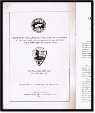 101 Wildflowers of Glacier National Park Printed in cooperation with the National Park Service