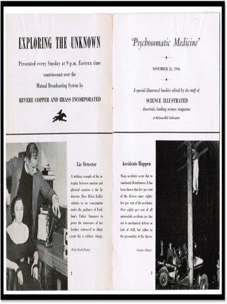 Psychosomatic Medicine from Exploring The Unknown A Science Illustrated Pamphlet; November 24, 1946