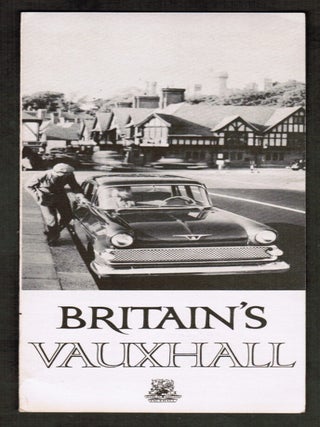 Britain's Vauxhall Original Advertising for Victor Estate Wagen and the Victor Super c1960