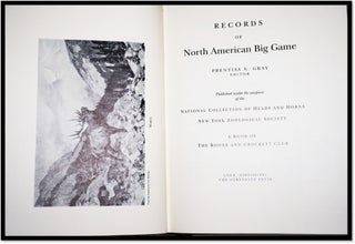 Records of North American Big Game