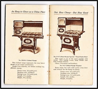 The Great Sanitary Line AB Gas Range [Manufacturers' Catalog] [Recipes]