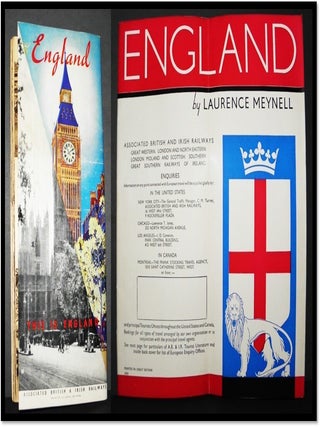 Item #15382 This is England. Map of the Associated British and Irish Railways [1939