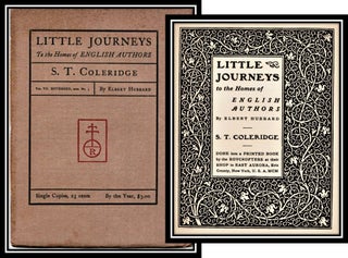 Item #15394 Little Journeys to Homes of English Authors: S. T. Coleridge. Elbert Hubbard