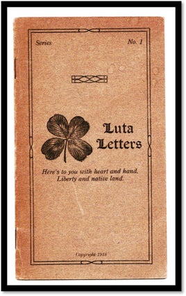 Luta letters ... Series no. 1