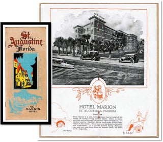 Item #15434 The Marion Hotel, St. Augustine, Florida. Henry Muller, Owner and Proprietor. Henry...