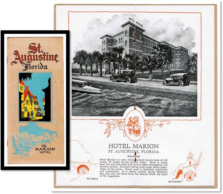 Item #15434 The Marion Hotel, St. Augustine, Florida. Henry Muller, Owner and Proprietor. Henry Muller.