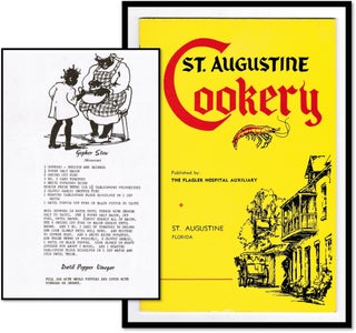 Item #15522 St. Augustine Cookery [Florida]. The Flagler Hospital Auxiliary
