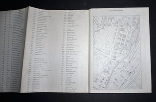 [World War II Occupation] City Map Central Tokyo 1948