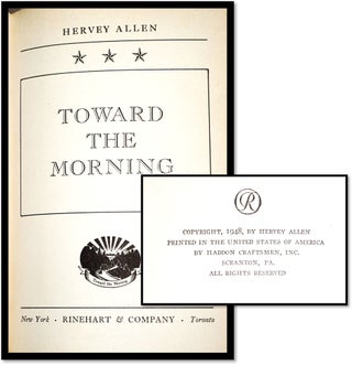 Toward the Morning [Historical Novel of the Founding of the US]