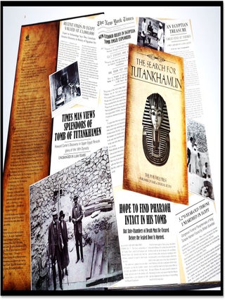 The Search for Tutankkhamun. Pop-up Book