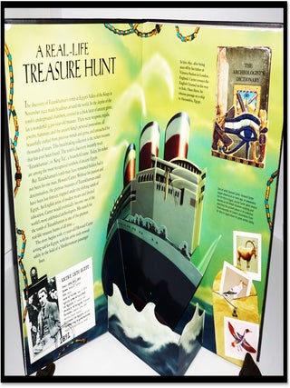 The Search for Tutankkhamun. Pop-up Book