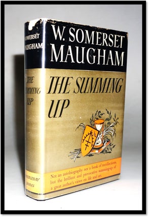 Item #15963 The Summing Up. W. Somerset Maugham