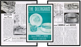Item #16044 The Deltagram Feb. 1941: Bowls and Boxes Delta Power Tools