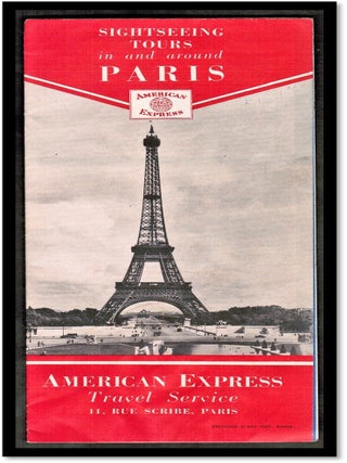 Sightseeing Tours Around Paris – American Express - Map of Paris 1950s