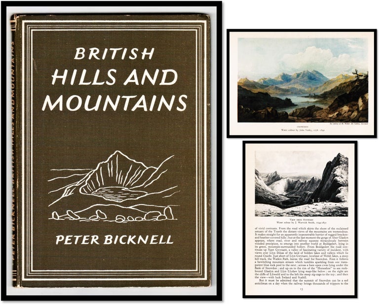 Item #16202 British Hills and Mountains. Peter Bicknell.