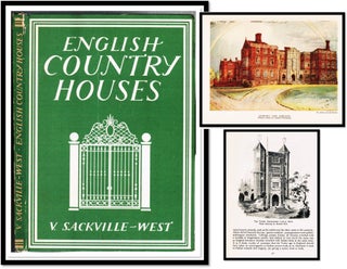 Item #16205 English Country Houses. V. Sackville-West