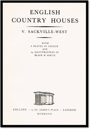 English Country Houses