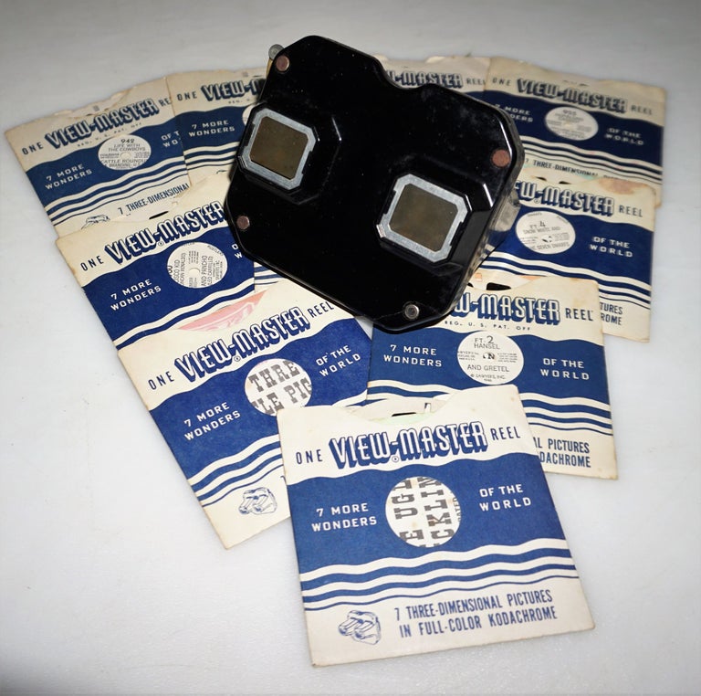 Item #16319 Vintage View Master Made by Sawyer with 10 Sawyer’s View Master Reels