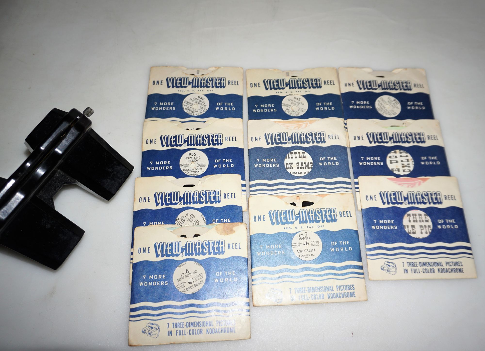 Sawyers, Toys, Sawyers Vintage 2 Viewmaster Bakelite Viewmaster Set And Reels  Lot