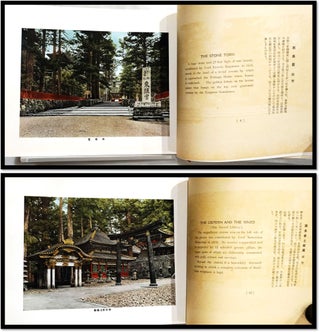 Album of Nikko National Park, Japan with 33 Color Tissue-guarded Captioned Photographs c1937