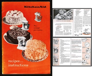 Item #16396 KitchenAid Those Wonderful Machines ... Recipes ... Instructions